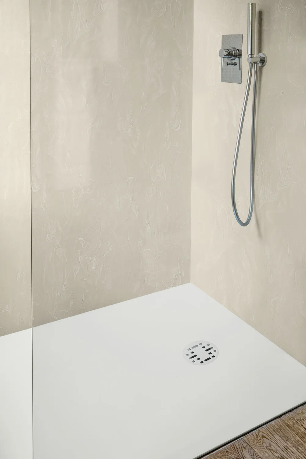 Detalle de una superficie residencial en Corian®